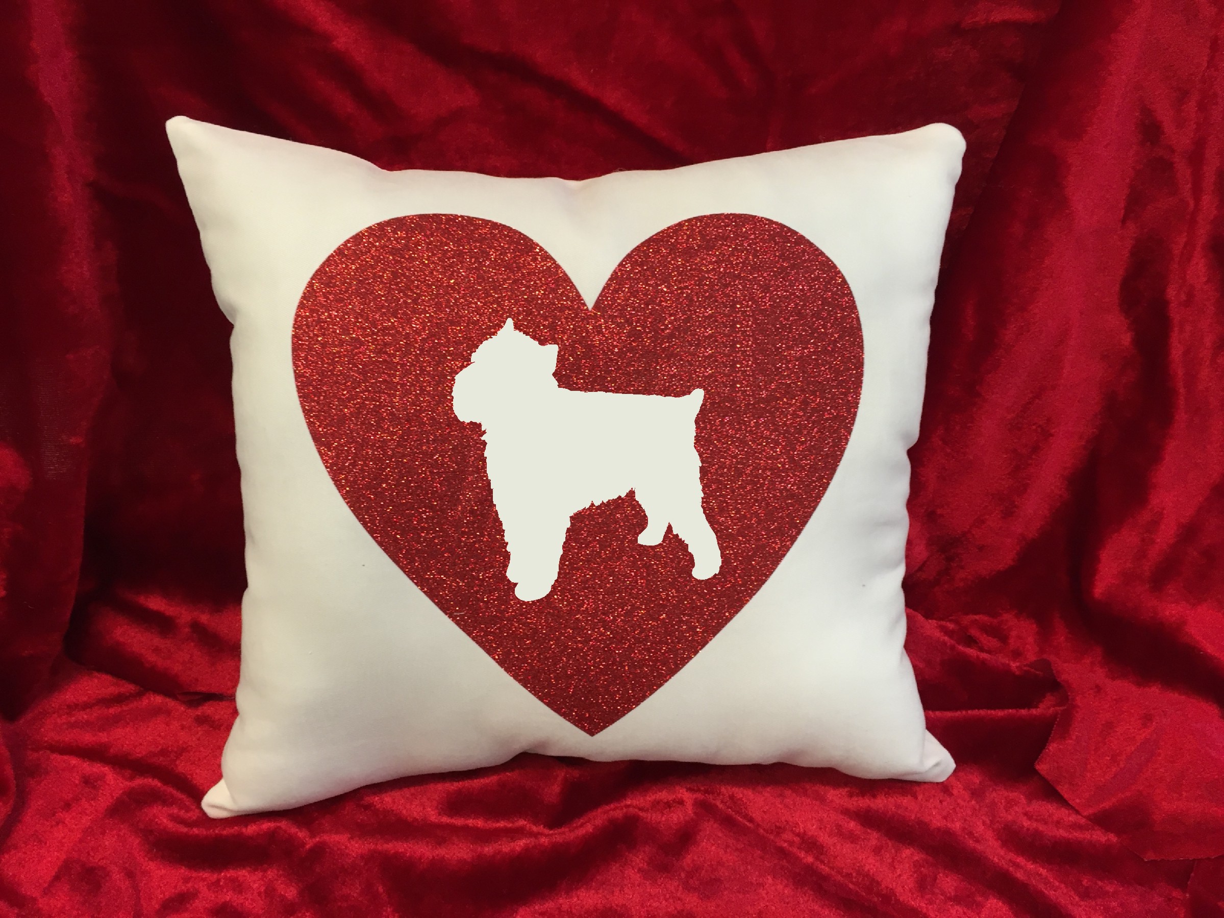 Dogs - Throw Pillow - Brussels Griffon